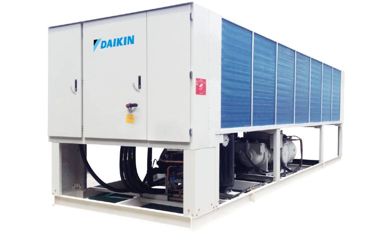 WATER CHILLER - MÁY LÀM LẠNH NƯỚC GIẢI NHIỆT GIÓ - DAIKIN WATER CHILLER